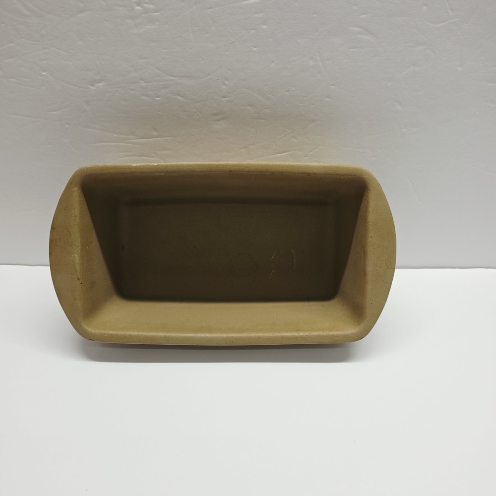 Pampered Chef Family Heritage Collection Stoneware Bread Loaf Pan 9x5 Inch USA